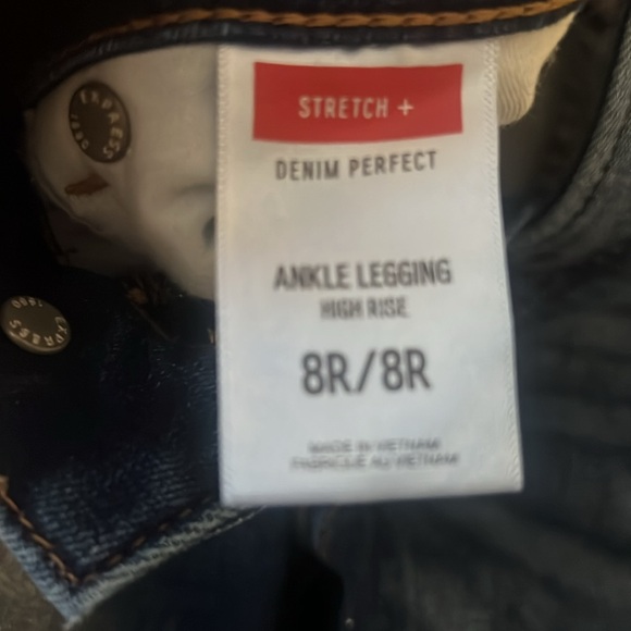 Express skinny ankle legging jeans size 8 - Picture 4 of 5